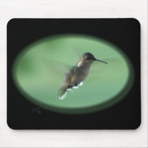 Gr Hummingbird Mousepad- customize Mouse Pad