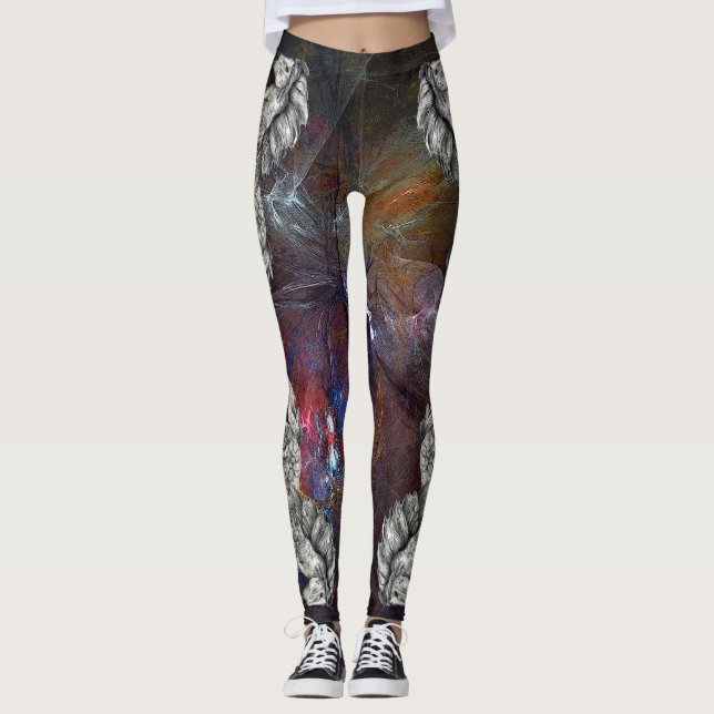 Grá Charismatic  Nebula Leggings (Front)