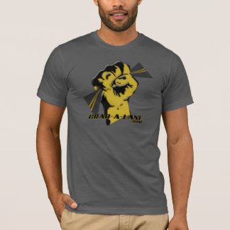 GRAB-A-LANE'S "FIST" GRAPHIC (FITTED" T-Shirt