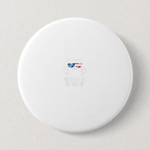 Grab Him By The Ballot Vote 2020 Cat Democra 3 Inch Round Button