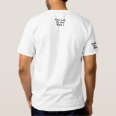 Grab Life By Your Lawn Bowls, Funny  Embroidered T-Shirt (Back)