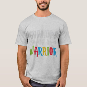 Grab this cute Grandma Of A Warrior T-Shirt for me