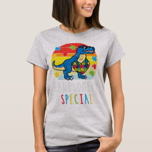 Grab this cute Trex Dino Rawrsomely Special T-Shir T-Shirt