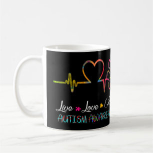 Grab This "Live Love Accept Autism Awareness" As a Coffee Mug