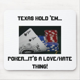 Grab Your Chips 'Cause The Game Is On! Mouse Pad