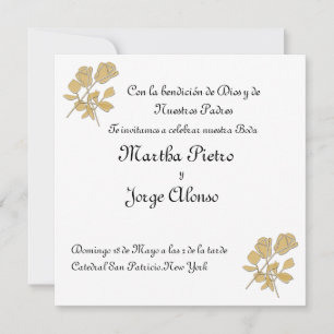 Grabame como un sello en tu corazon invitation