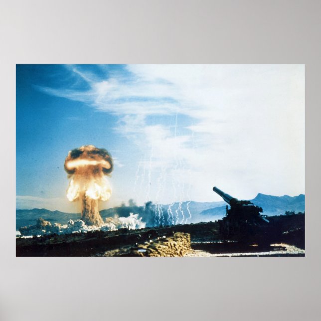 Grable Event Operation Upshot Knothole Atomic Test Poster (Front)