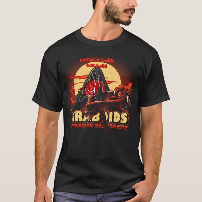 Graboids Everywhere T-Shirt (Front)