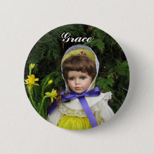 Grace 2 Inch Round Button