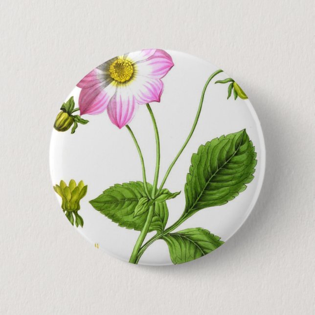 Grace 2 Inch Round Button (Front)