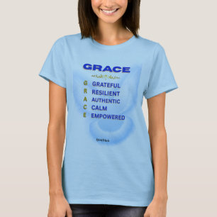 GRACE Acronym Inspirational Women’s T‑Shirt T-Shirt