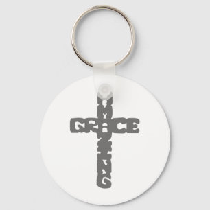 Grace-Amazing gris Keychain