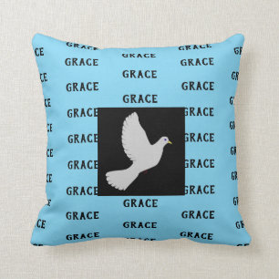 Grace and Peace Throw Pillow