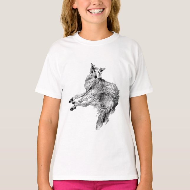 Grace at Rest – Silken Windhound T-Shirt (Front)