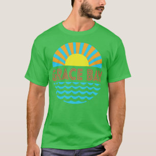 Grace Bay Beach Sun And Waves T-Shirt