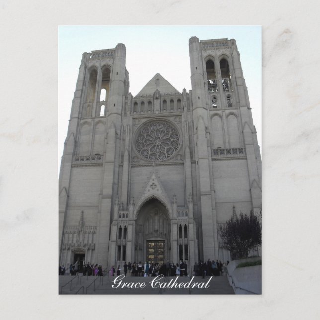 Grace Cathedral Postcard (Front)
