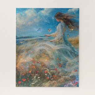Grace enchantée : Puzzle de femme fantôme