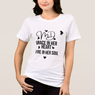 Grace & Fire – Empowering Women's Tee** Tri-Blend Shirt