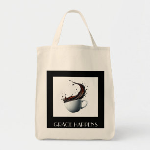 "Grace Happens" Tote Bag – Ephesians 2:8-9