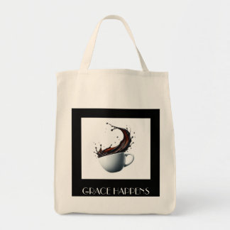"Grace Happens" Tote Bag – Ephesians 2:8-9