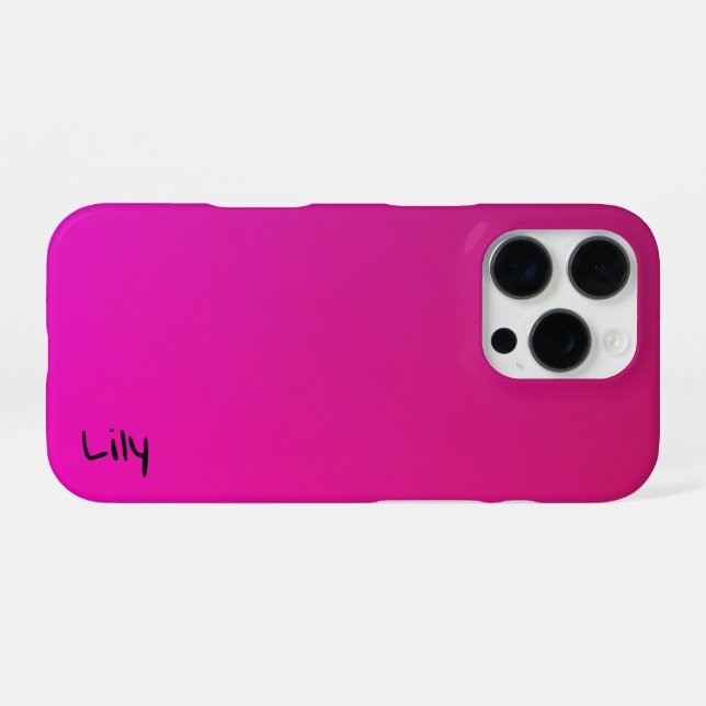 Grace in a Line: Butterfly Silhouette iPhone Case (Back Horizontal)