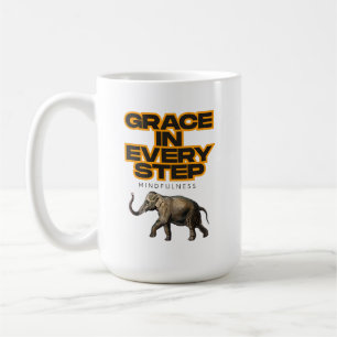 Grace in every step coffee mug