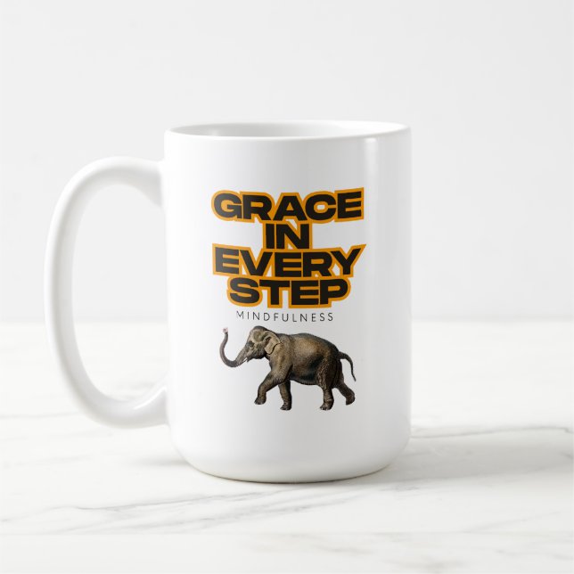 Grace in every step coffee mug (Left)