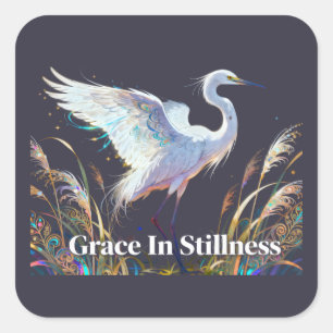Grace In Stillness Sticker