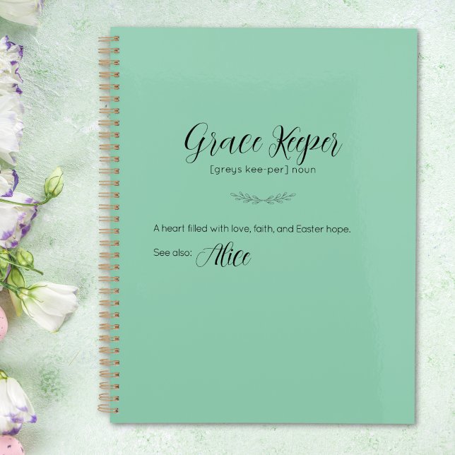 Grace Keeper Personalized Easter Planner (Grace Keeper Personalized Easter Planner)
