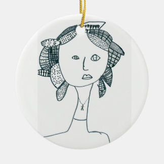 Grace Miller-Hecht Ceramic Ornament