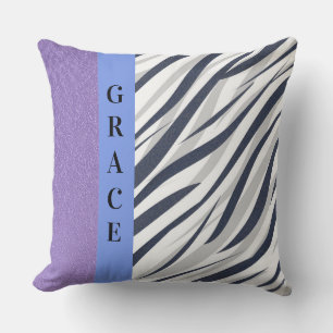 Grace Navy Grape Shimmer Pillow