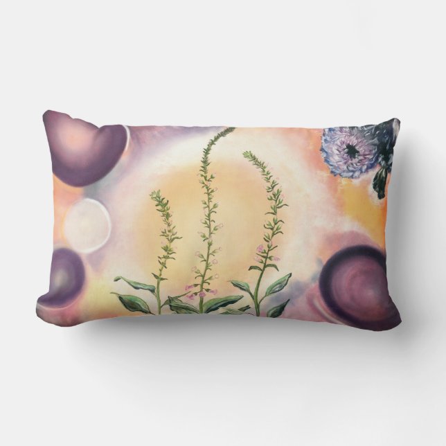 Grace of Filigree Lumbar Pillow (Front)