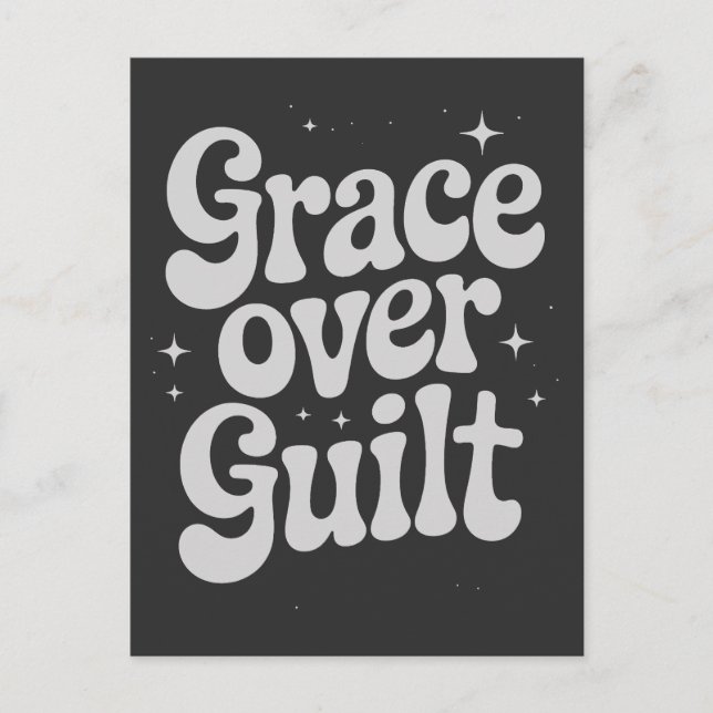 Grace Over Guilt Postcard (Front)