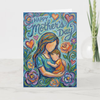 Grâce qui nous soutient Carte de la fête des mères