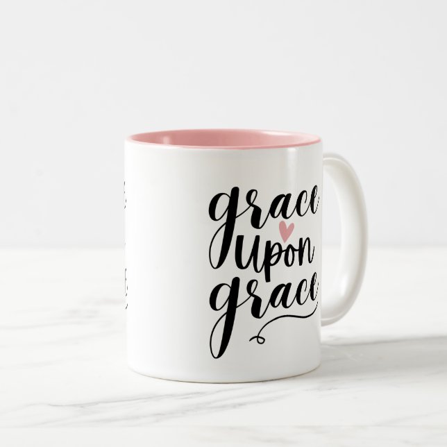 Grace Sur Grace Mug (Devant droit)