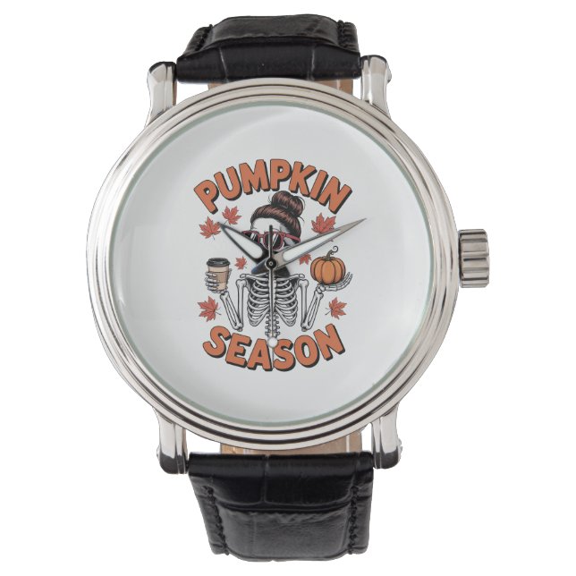 Grace Upon Grace Fall Pumpkin Watch (Front)
