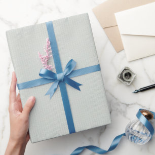 Graceful 1940s Vintage Bluebell & Muted Teal Wrapping Paper