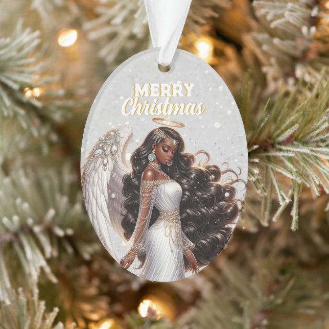 Graceful African American Angel Goddess Spirituel (Arbre)