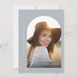 Graceful Arch Graduation Announcement