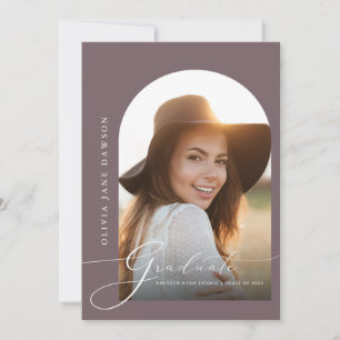 Graceful Arch Graduation Announcement