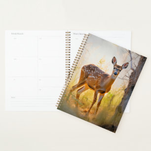 Graceful Deer in the Forest Nature Design Planner