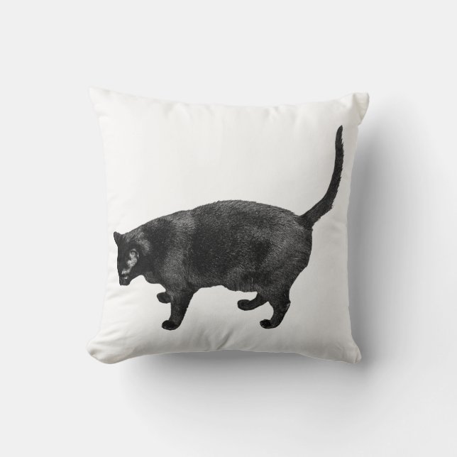 Graceful Friend On Every Sofa Throw Pillow (Front)