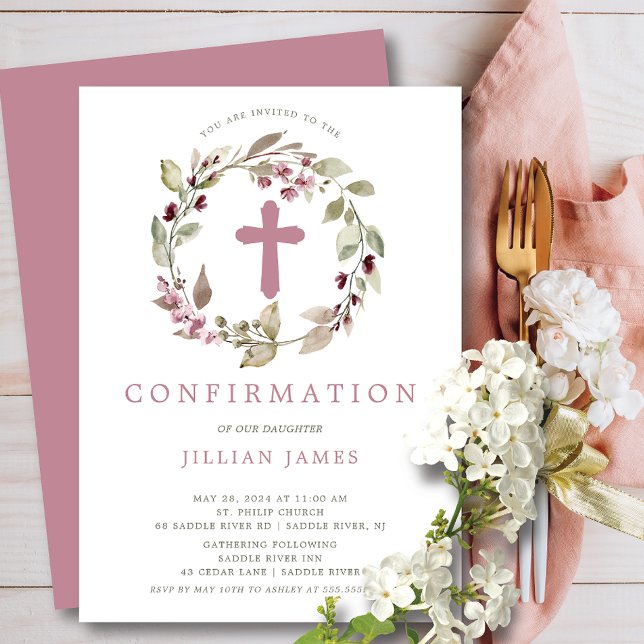 Graceful Gathering First Confirmation Invitation (Creator Uploaded)