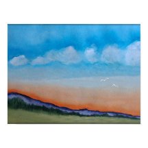 Graceful Glowing Sunset Hills