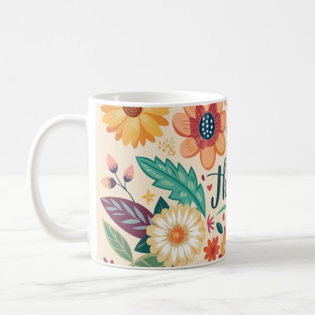 Graceful Gratitude : Mugs avec des messages inspir (Gauche)