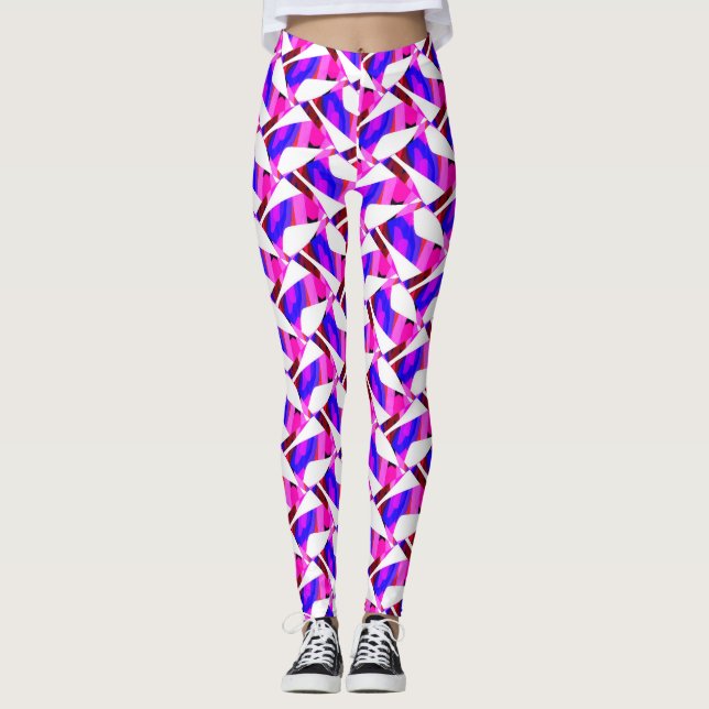 Graceful Greetings Collection  Leggings (Front)