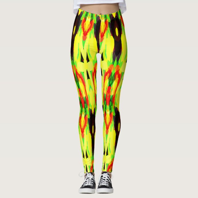 Graceful Greetings Collection  Leggings (Front)