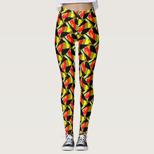 Graceful Greetings Collection  Leggings (Front)
