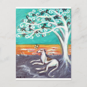 Graceful Greyhound Postcard