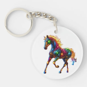 Graceful Horse Keychain